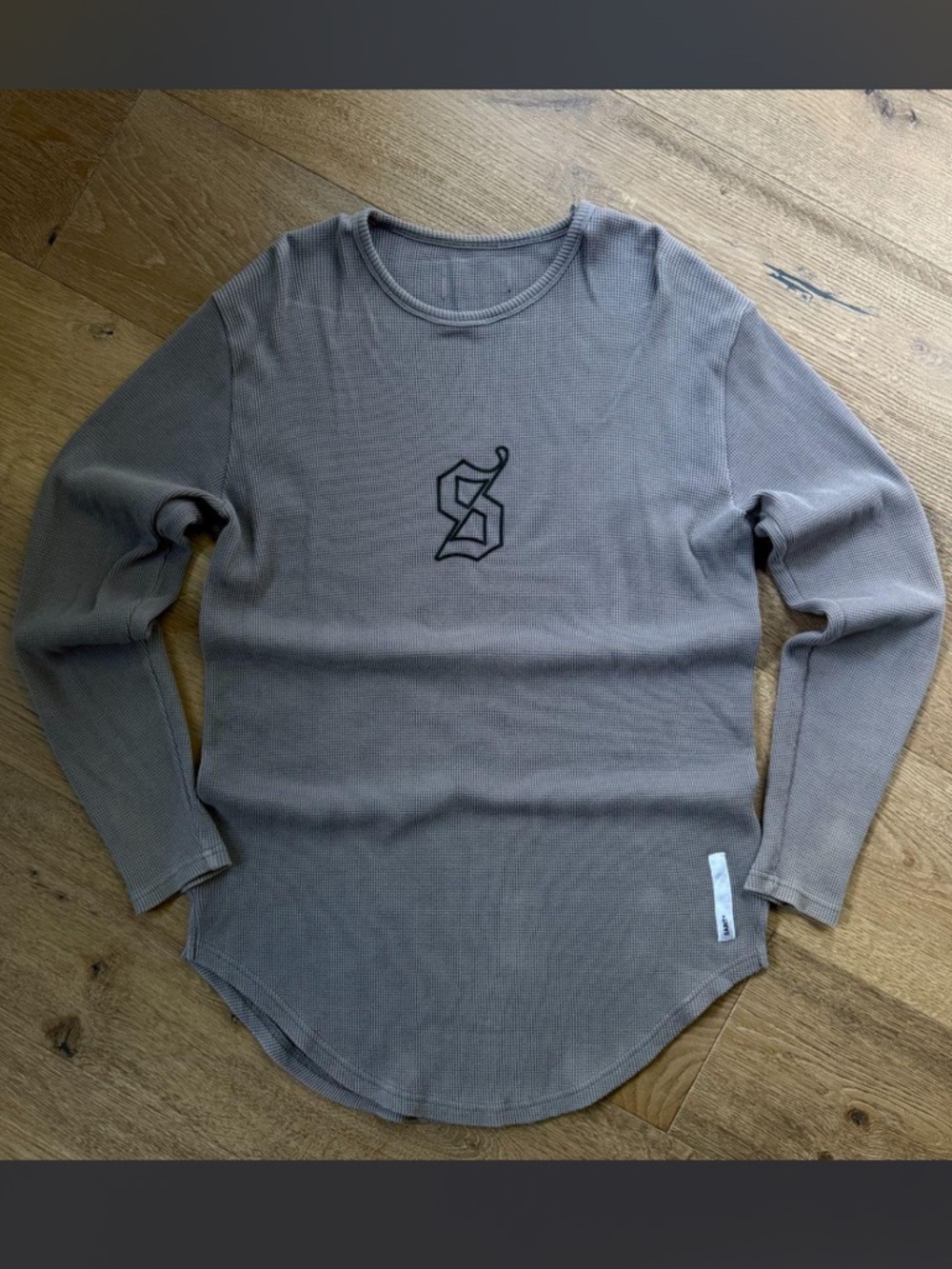 Saint Morta Long Sleeve Shirt — Men's Large | Gray
